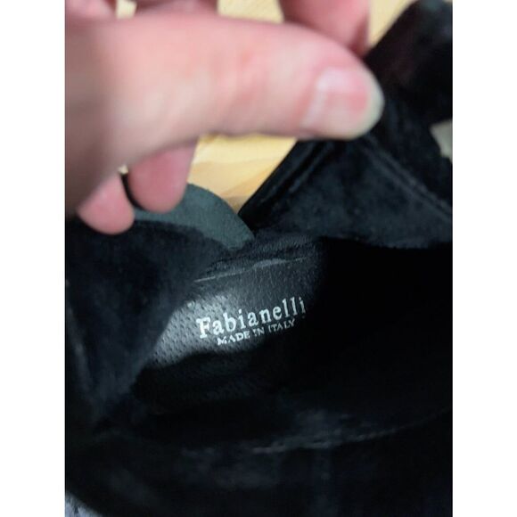 Fabianelli | Shoes | New Fabianelli Boots Made In Italy  Fabianelli Ankle Boots Womens Size 8.5 Black Leather Booties Made in Italy